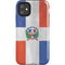 Dominican Republic Flag Faded iPhone 11 Impact Case