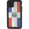 Dominican Republic Flag Faded iPhone 11 Pro Max Waterproof Case