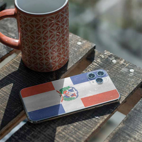 Dominican Republic Flag Faded iPhone 11 Pro Skin