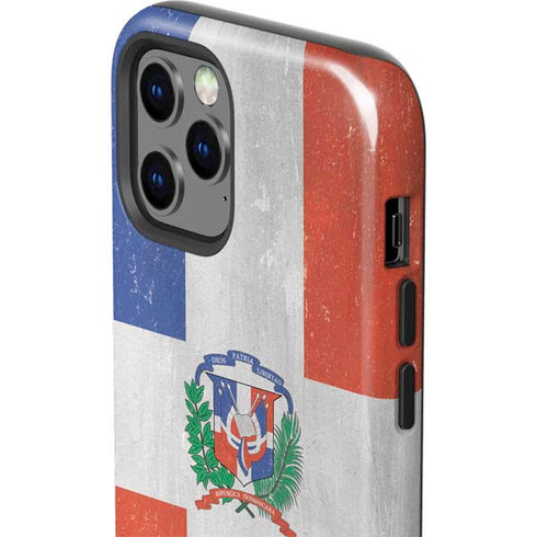 Dominican Republic Flag Faded iPhone 12 Pro Impact Case