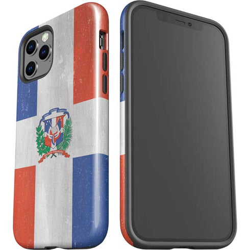 Dominican Republic Flag Faded iPhone 12 Pro Impact Case