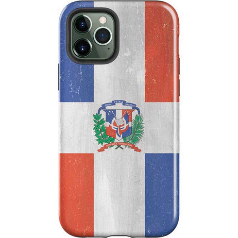 Dominican Republic Flag Faded iPhone 12 Pro Max Impact Case