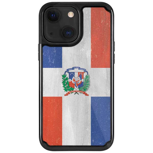 Dominican Republic Flag Faded iPhone 13 Cargo Case