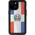 Dominican Republic Flag Faded iPhone 13 Mini Waterproof Case