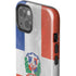 Dominican Republic Flag Faded iPhone 14 Impact Case