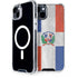 Dominican Republic Flag Faded iPhone 14 Plus MagSafe Case