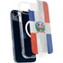 Dominican Republic Flag Faded iPhone 14 Plus MagSafe Case