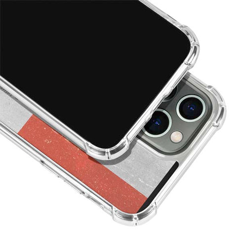 Dominican Republic Flag Faded iPhone 15 Pro Clear Case