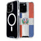 Dominican Republic Flag Faded iPhone 14 Pro MagSafe Case