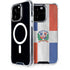 Dominican Republic Flag Faded iPhone 14 Pro MagSafe Case