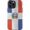 Dominican Republic Flag Faded iPhone 14 Pro Max Impact Case