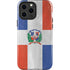 Dominican Republic Flag Faded iPhone 14 Pro Max Impact Case