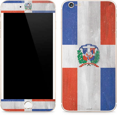 Dominican Republic Flag Faded iPhone 6/6s Plus Skin