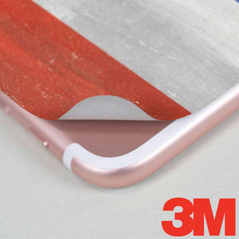 Dominican Republic Flag Faded iPhone 7 Skin