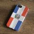 Dominican Republic Flag Faded iPhone 8 Pro Case