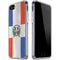 Dominican Republic Flag Faded iPhone SE (2nd & 3rd Gen) Clear Case