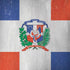 Dominican Republic Flag Faded iPhone X Skin