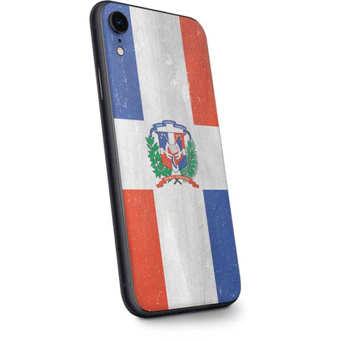 Dominican Republic Flag Faded iPhone XR Skin