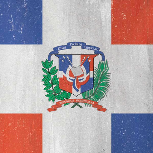 Dominican Republic Flag Faded iPhone XS Skin