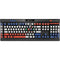 Dominican Republic Flag Faded K95 RGB PLATINUM Mechanical Gaming Keyboard Skin