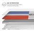 Dominican Republic Flag Faded MacBook Air 15in (2023-2025) Case plus Skin