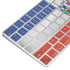 Dominican Republic Flag Faded Magic Keyboard Skin