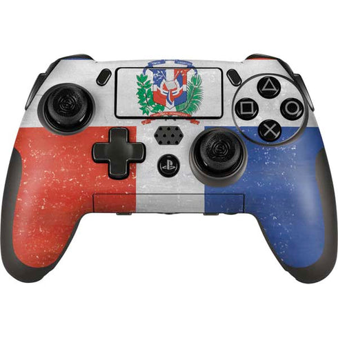 Dominican Republic Flag Faded PlayStation Scuf Vantage 2 Controller Skin