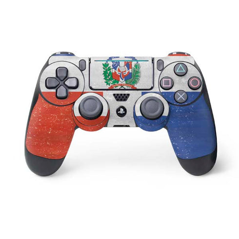 Dominican Republic Flag Faded PS4 Pro/Slim Controller Skin