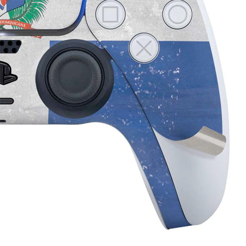 Dominican Republic Flag Faded PS5 Controller Skin