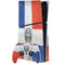 Dominican Republic Flag Faded PS5 Slim Disk Bundle Skin