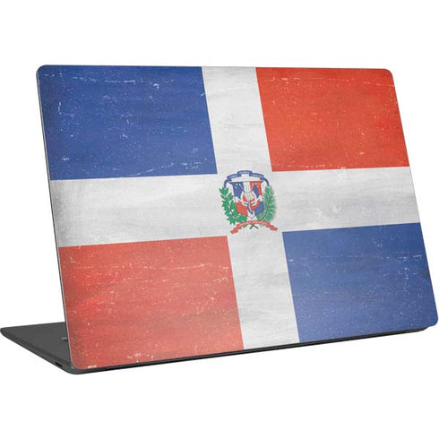 Dominican Republic Flag Faded Surface Laptop 4 15in Skin