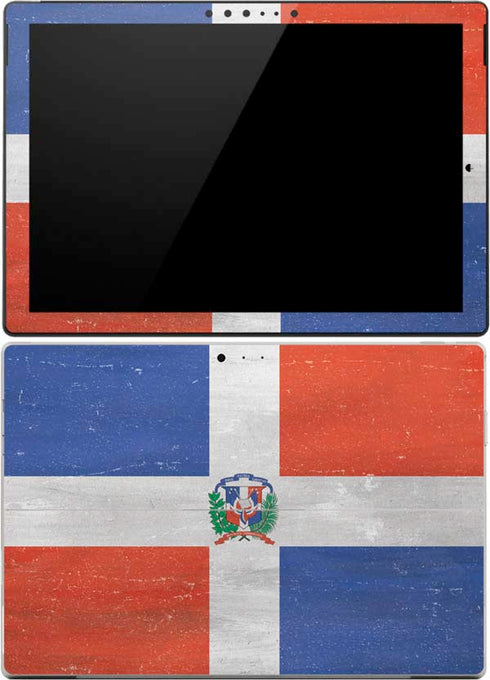 Dominican Republic Flag Faded Surface Pro 4 Skin
