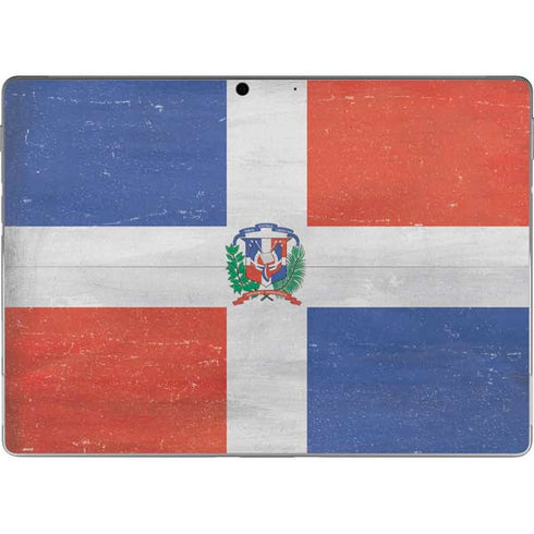 Dominican Republic Flag Faded Surface Pro 9 Skin