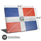 Dominican Republic Flag Faded Universal Laptop 18in (14.6 x 10.6in) Skin
