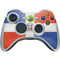 Dominican Republic Flag Faded Xbox 360 Wireless Controller Skin