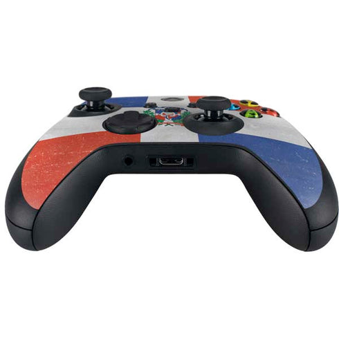 Dominican Republic Flag Faded Xbox Series X Controller Skin