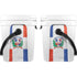 Dominican Republic Flag Faded YETI Roadie 24 Hard Cooler Skin