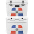 Dominican Republic Flag Faded YETI Tundra 35 Hard Cooler Skin