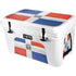 Dominican Republic Flag Faded YETI Tundra 45 Hard Cooler Skin