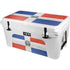 Dominican Republic Flag Faded YETI Tundra 65 Hard Cooler Skin