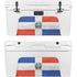 Dominican Republic Flag Faded YETI Tundra 65 Hard Cooler Skin