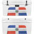 Dominican Republic Flag Faded YETI Tundra 75 Hard Cooler Skin