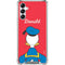 Disney Friends Donald Duck Backwards Galaxy A14 5G Clear Case