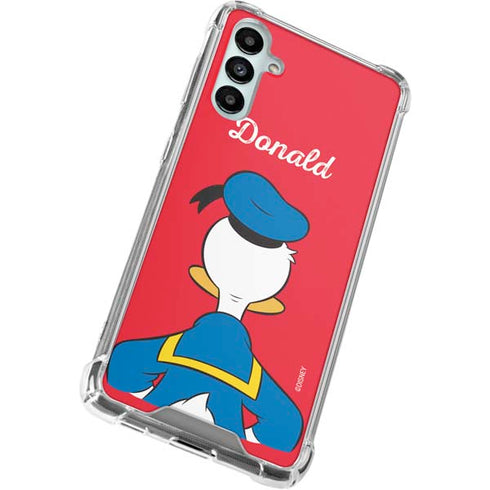 Disney Friends Donald Duck Backwards Galaxy A14 5G Clear Case