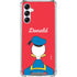 Disney Friends Donald Duck Backwards Galaxy A15 5G Clear Case