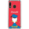 Disney Friends Donald Duck Backwards Galaxy A30 Clear Case
