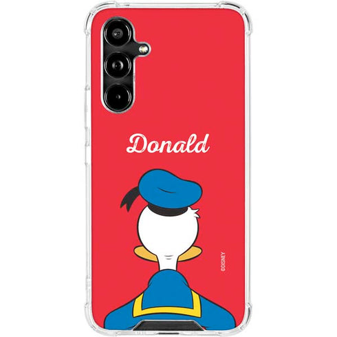 Disney Friends Donald Duck Backwards Galaxy A54 5G Clear Case
