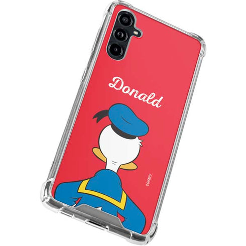 Disney Friends Donald Duck Backwards Galaxy A54 5G Clear Case