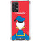 Disney Friends Donald Duck Backwards Galaxy A72 5G Clear Case