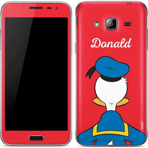 Disney Friends Donald Duck Backwards Galaxy J3 Skin